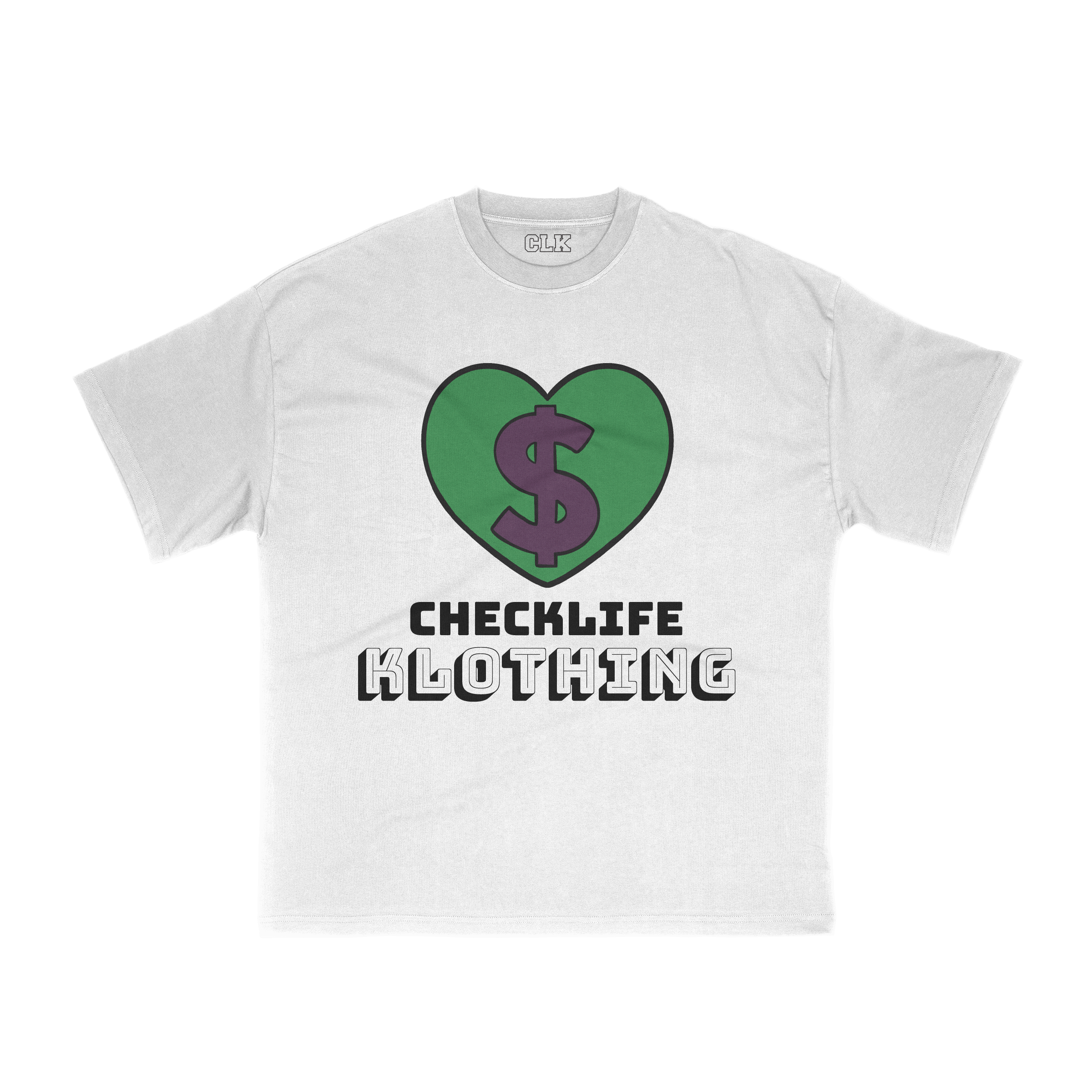 CLK Heart T-shirt(Green)