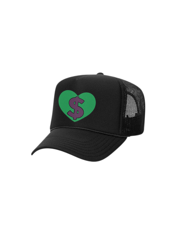 Heart Trucker Hat(Green)