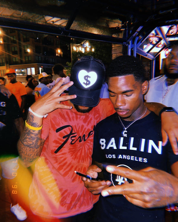 Heart Trucker Hat(Reflective)