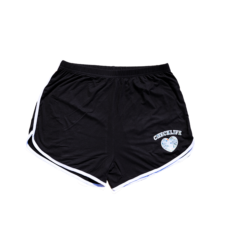 Blue Hunnids Booty Shorts