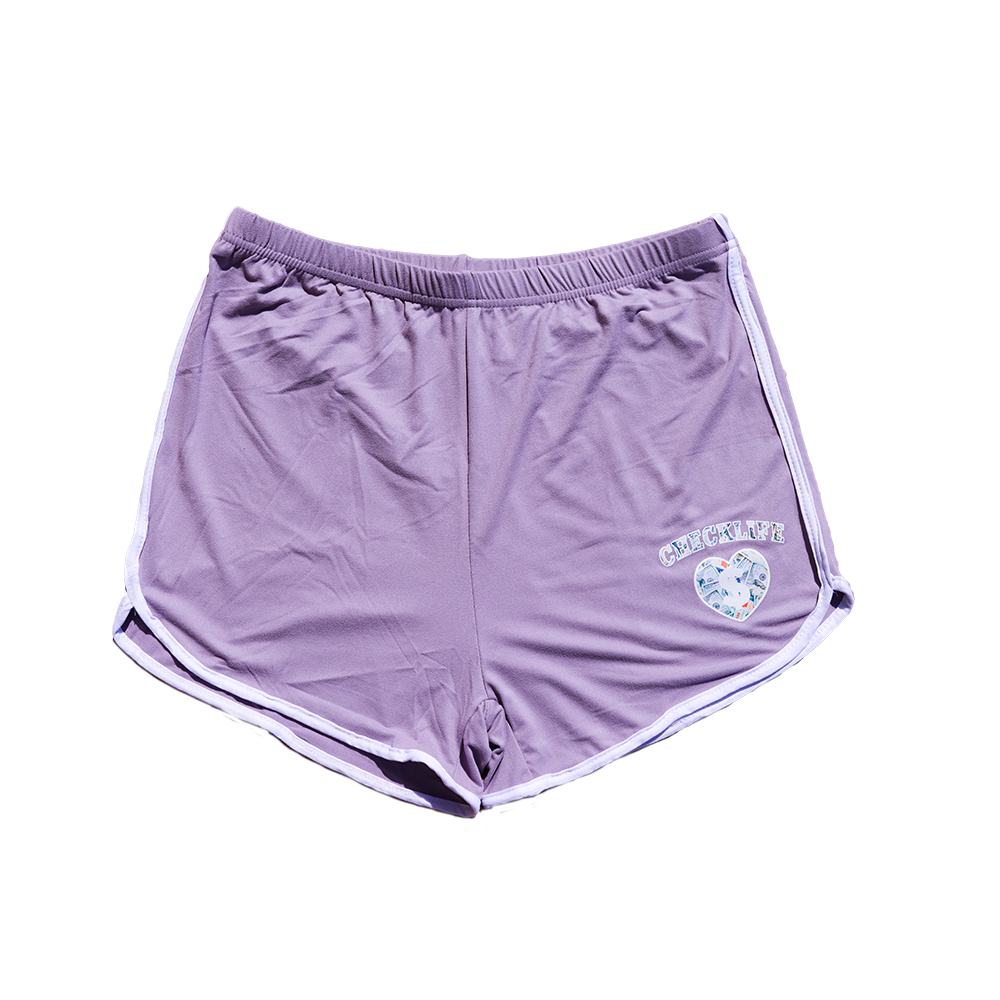 Blue Hunnids Booty Shorts