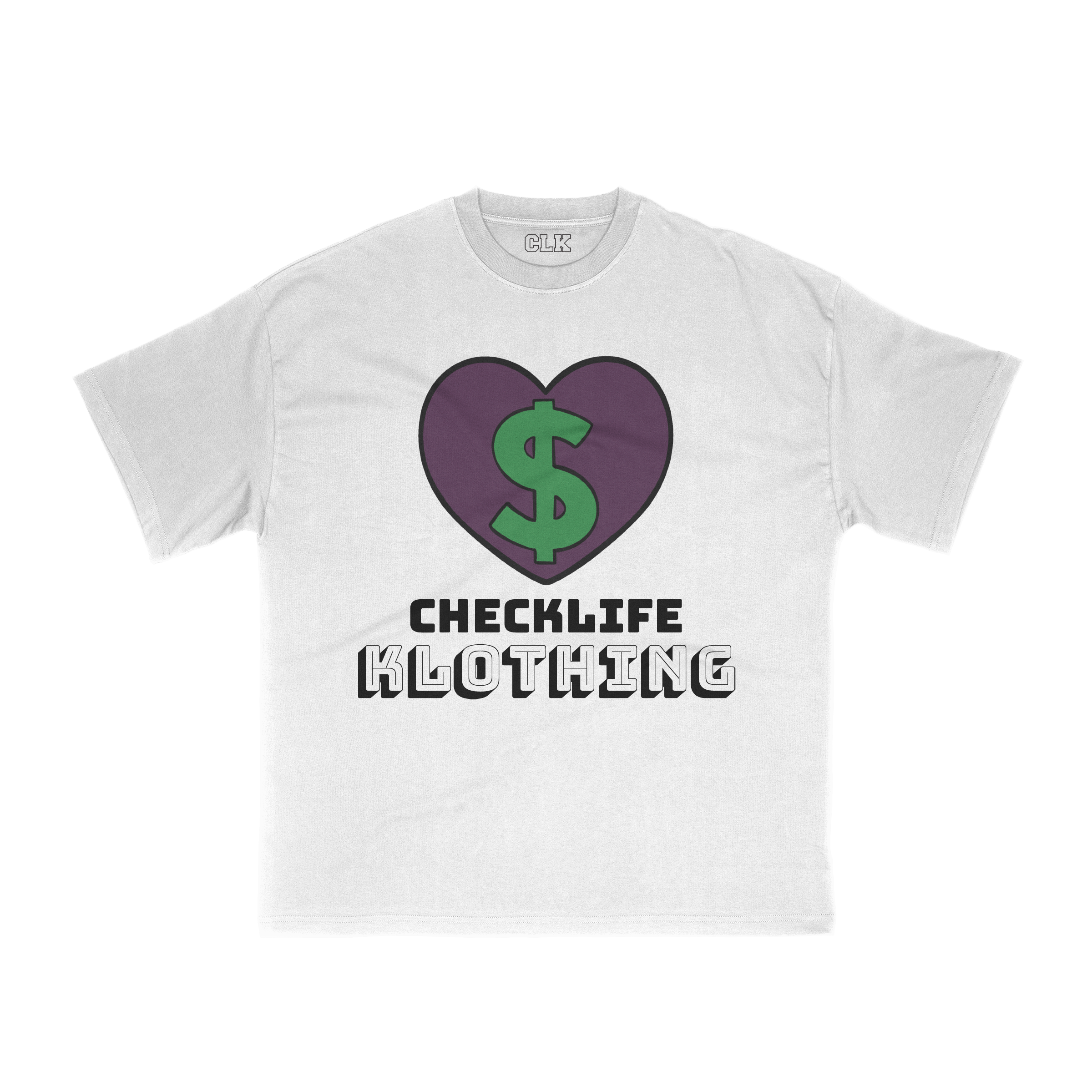 CLK Heart T-shirt(Purple)